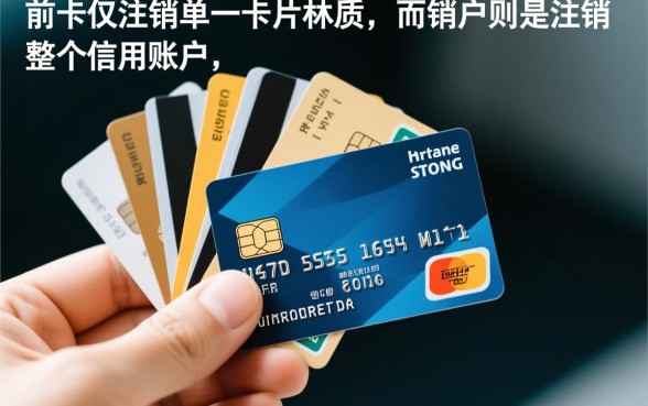 信用卡销户和销卡有什么区别