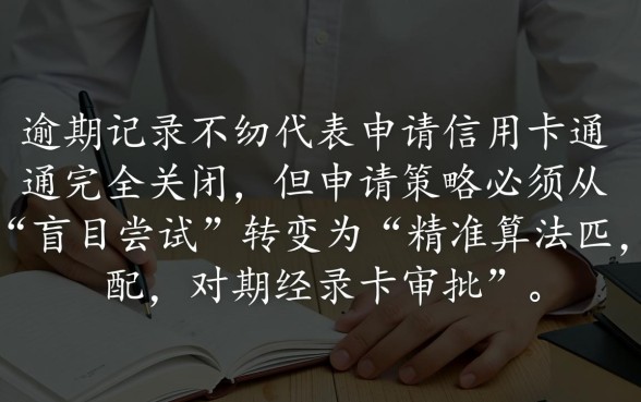 有逾期记录还能申请信用卡吗