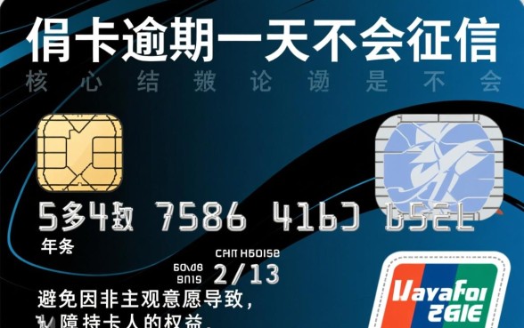 信用卡逾期一天会不会上征信