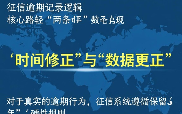 信用卡逾期征信记录怎么消除