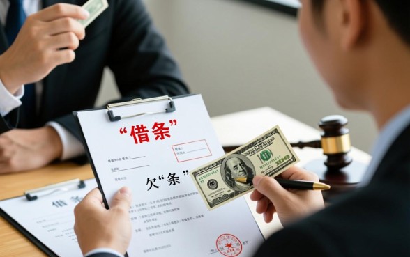借给别人钱是打借条还是欠条