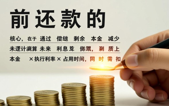 银行房贷提前还款利息怎么算