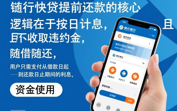 建行快贷提前还款利息怎么算