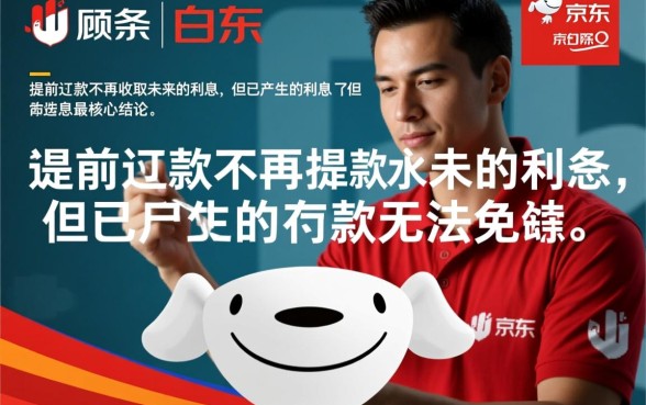 京东白条提前还款还有利息吗