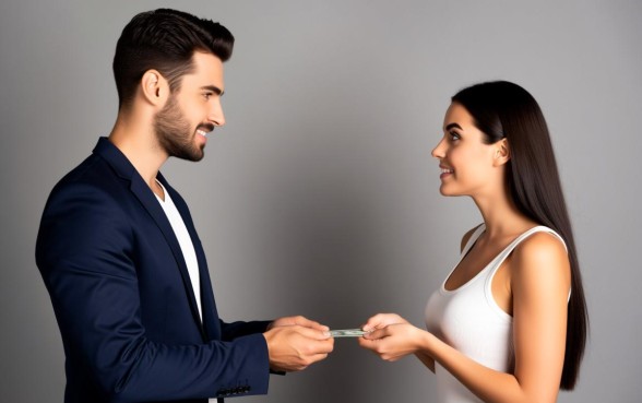 男人找女人借钱说明什么