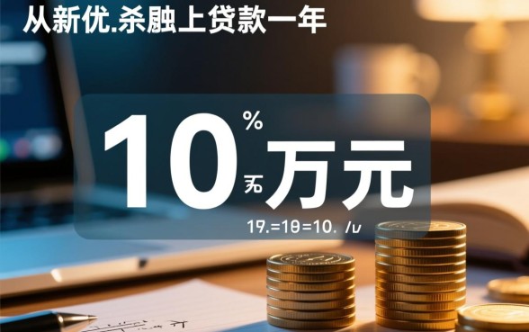 10万块钱贷款一年多少利息,银行贷款利息计算公式是什么 10万块钱贷款一年多少利息