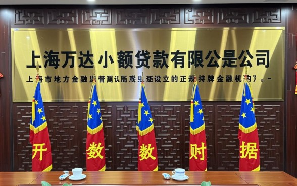 上海万达小额贷款公司正规吗