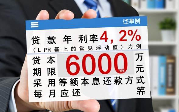 贷款600万30年月供多少