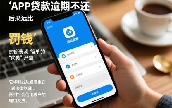 手机app贷款不还会怎么样