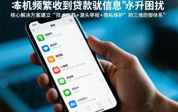 手机老是收到贷款信息怎么办