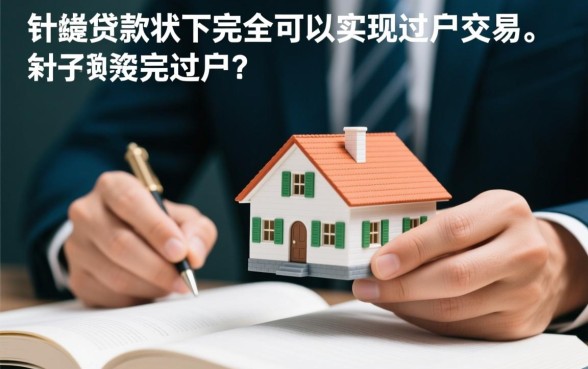 房子贷款没有还完可以过户吗