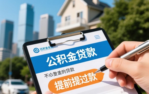 住房公积金贷款可以提前还吗