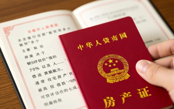拿房产证去银行贷款能贷多少