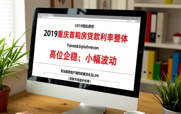 2019重庆首套房贷款利率是多少