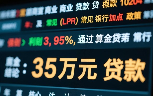 35万贷款15年每月还多少