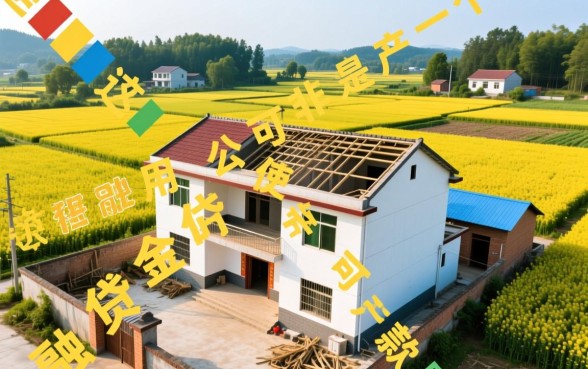 农村建房可以用公积金贷款吗