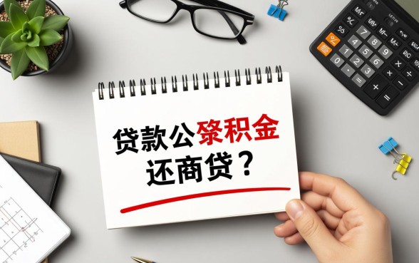 组合贷款公积金可以还商贷吗