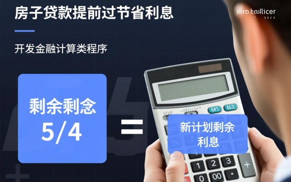 房子贷款提前还款利息怎么算