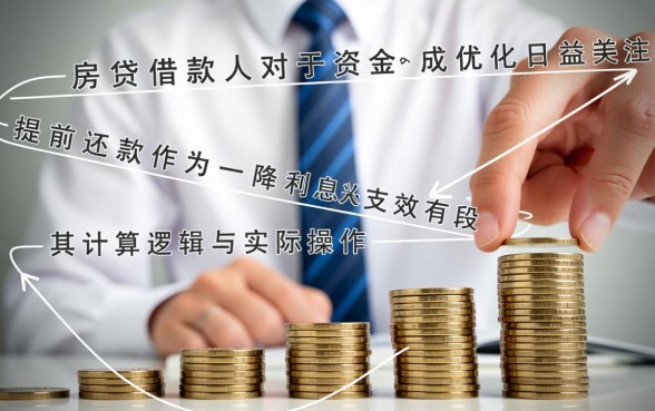 抵押贷款提前还款利息怎么算