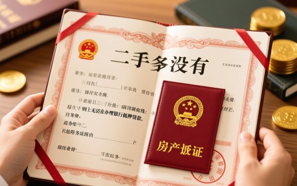 二手房没有房产证可以贷款吗