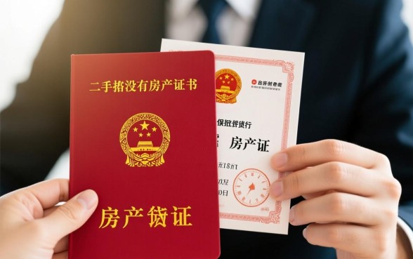 二手房没有房产证可以贷款吗