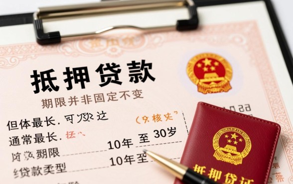 房产证抵押贷款可以贷多少年