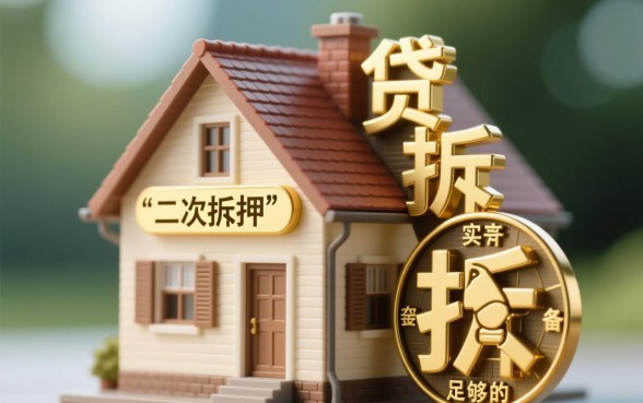 房子还有贷款可以抵押贷款吗