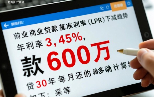 贷款60万30年每月还多少