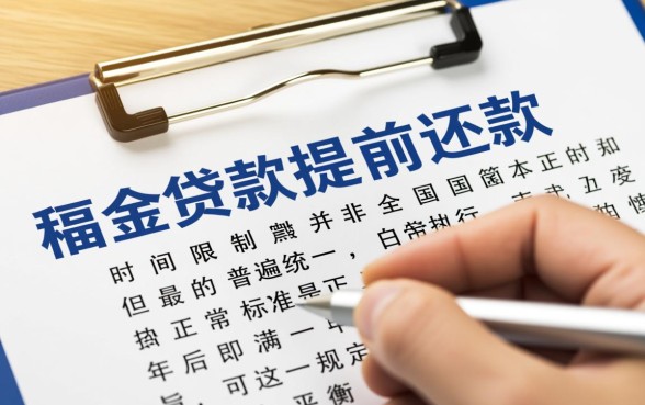 公积金贷款多久可以提前还款
