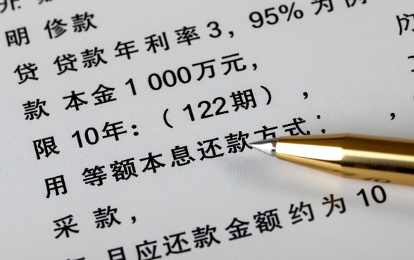 贷款100万10年月供多少
