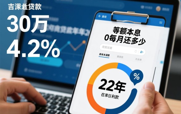 30万贷款20年每月还多少