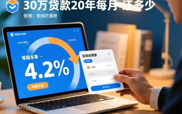 30万贷款20年每月还多少
