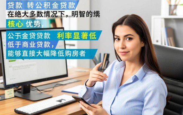 商业贷款转公积金贷款好转吗