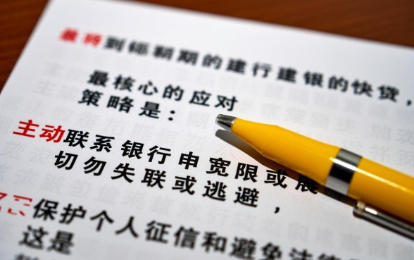建行快贷到期还不上怎么办
