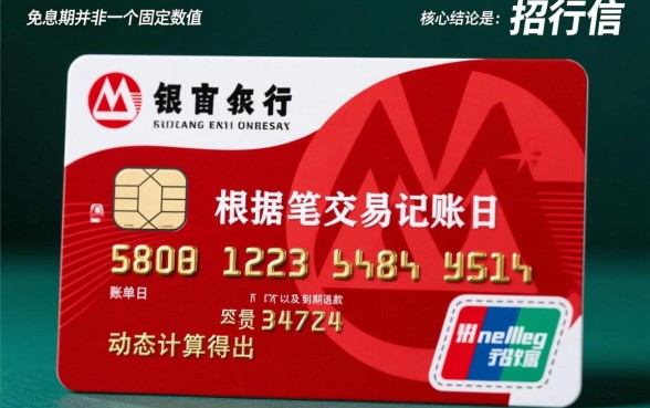 招行信用卡免息期是多少天