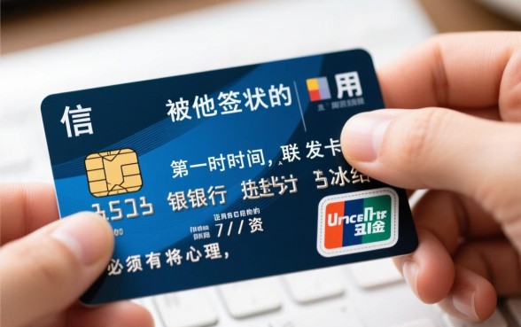 信用卡被别人签收了怎么办