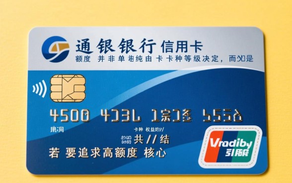 申请交行信用卡怎么批高额度