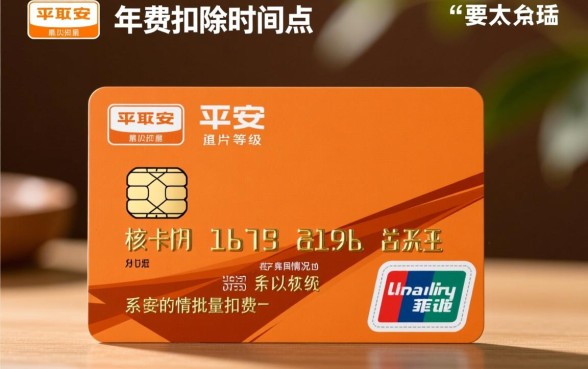 平安信用卡年费什么时候扣