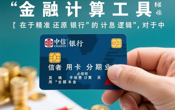中信银行信用卡分期手续费多少