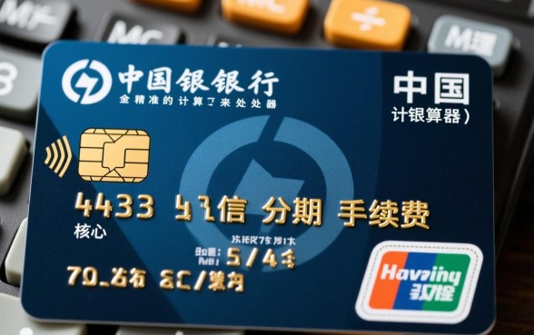 中国银行信用卡分期手续费怎么算