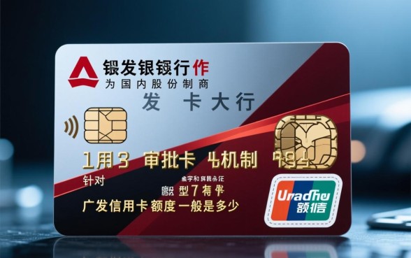 广发信用卡额度一般是多少