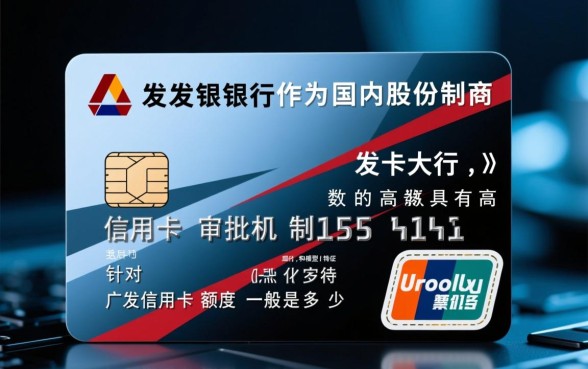 广发信用卡额度一般是多少