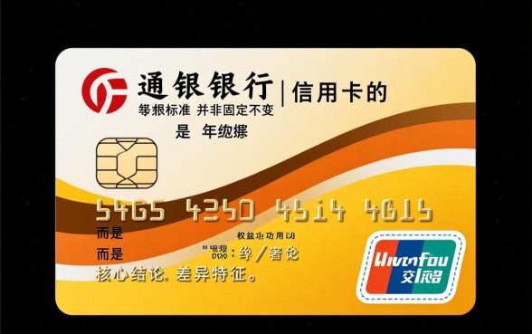 交通银行信用卡年费是多少