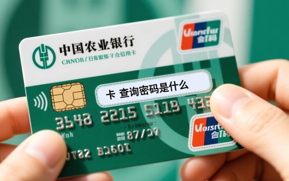 农行信用卡查询密码是什么