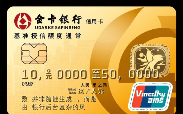 建行金卡信用卡额度是多少