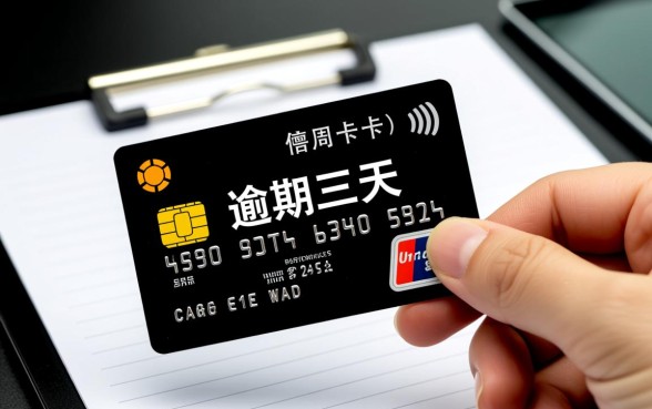 信用卡逾期三天会有影响吗