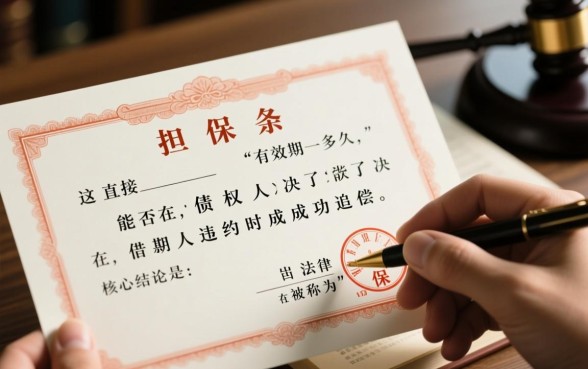 借条担保人的有效期是多久