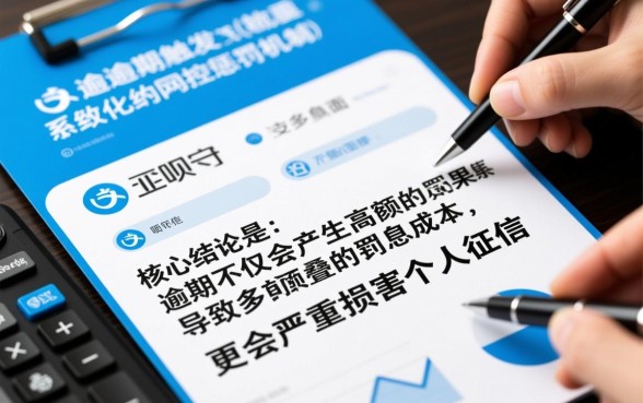 借呗没有按时还款会怎么样