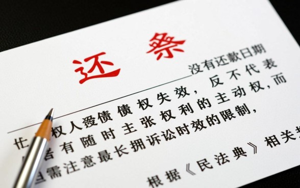 欠条没有还款日期怎么计算诉讼时效