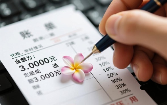 花呗3000最低还款多少